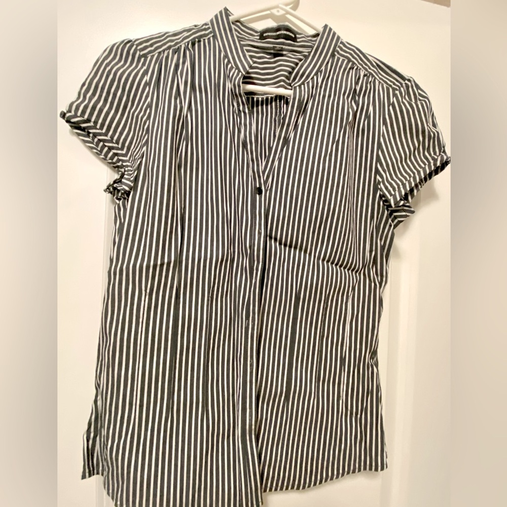 Express Striped Dress Shirt
